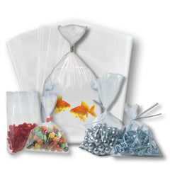 Flat Clear Poly Bags