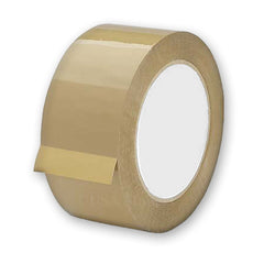 2 Mil Tan Packing Shipping Tape 2"x330' (110 yds) Double Roll